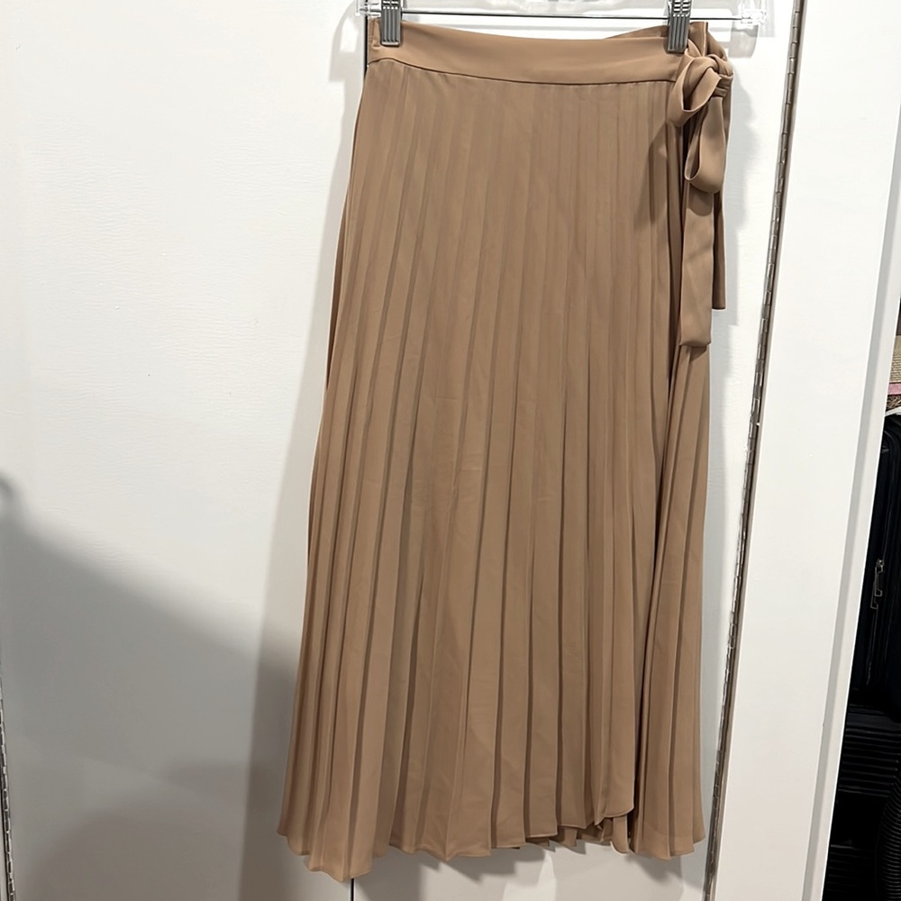 EXPRESS Midi Pleated Skirt